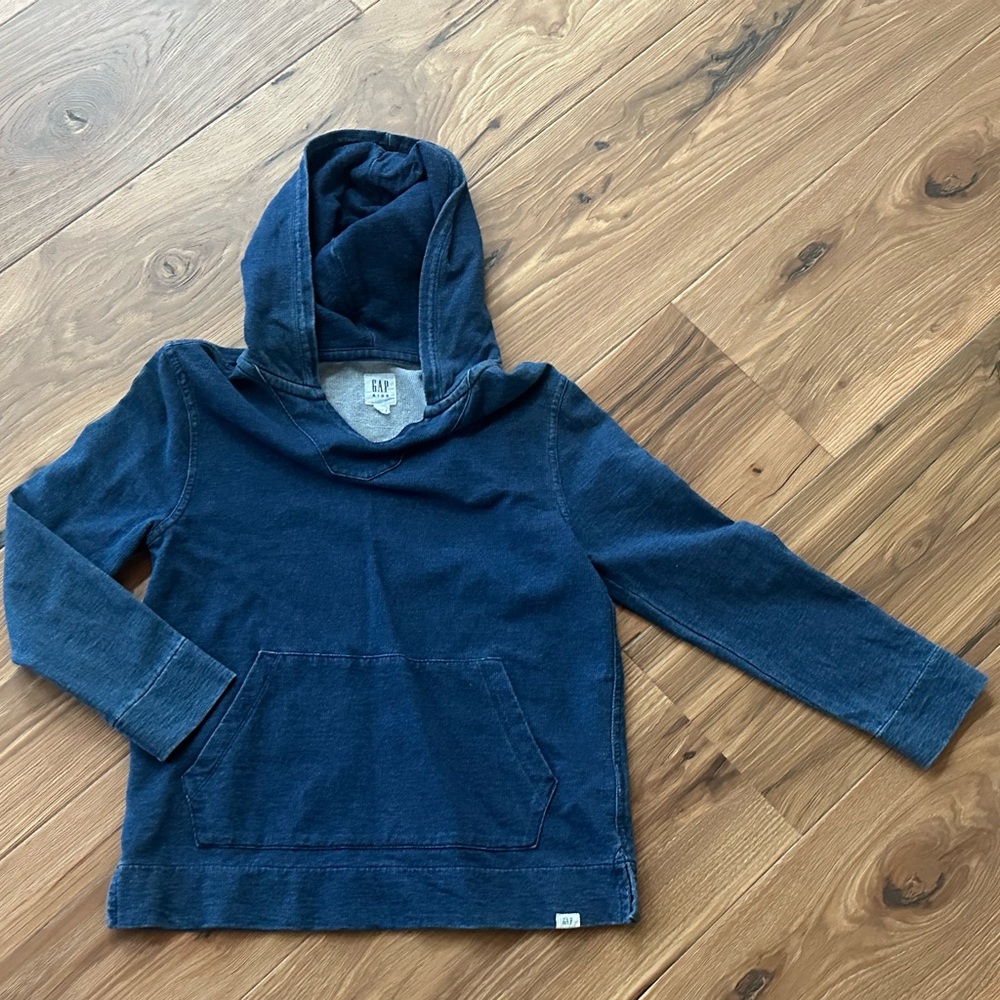 Kids Soft Denim Blue Hoodie by Gap